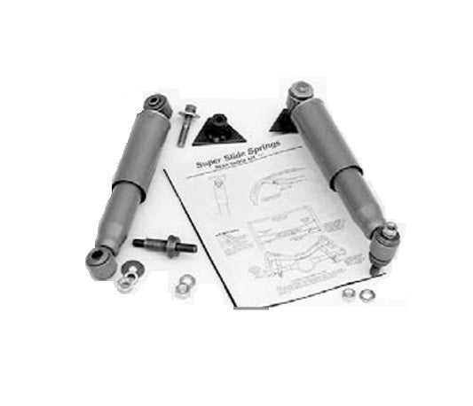 1930-35 Chevy SuperSlide Rear Spring Kit w/ Shocks - 8021S