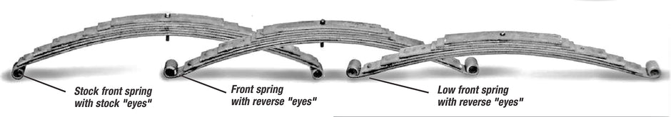 1928-34 Ford 29” SuperSlide Front Springs - 1005 Series