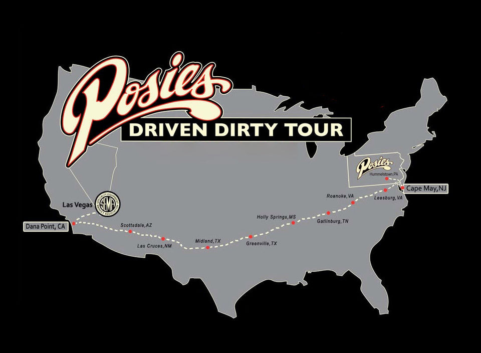 POSIES Driven Dirty Tour 2011