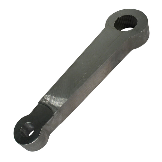 Borgeson - Pitman Arm - P/N: 806018 - Bendable steel pitman arm, flat, 7 in. between centers. Fits Saginaw 700 power steering boxes.