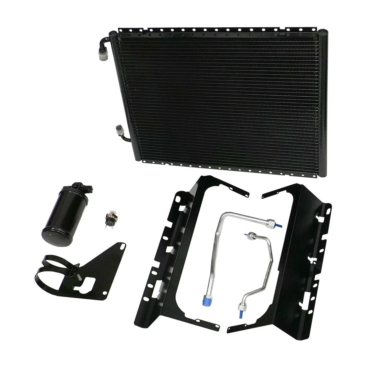 1955-57 Chevrolet Full-Size SureFit® Condenser Kit with Drier - 6-Cylinder Position