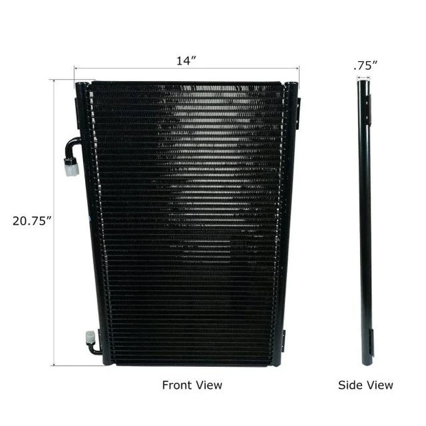 1932-34 Ford Car with Walker Radiator Condenser Kit