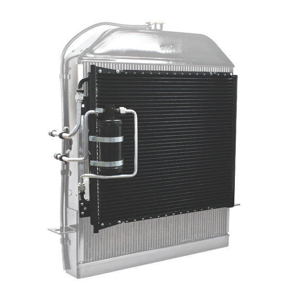 1939-40 Ford Deluxe SuperFlow® Condenser and Hardline Package with Standard Drier