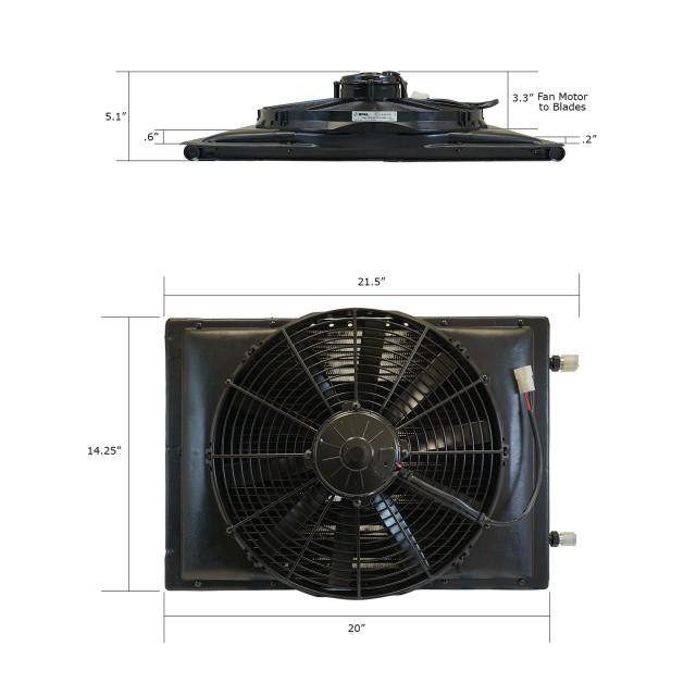Remote-Mount Condenser and Fan Kit