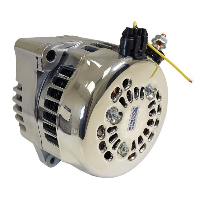 170 AMP Polished Mechman (P101) Alternator