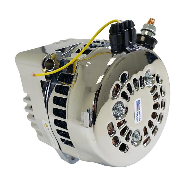 170 AMP Chrome Mechman (P101) Ford FR Alternator