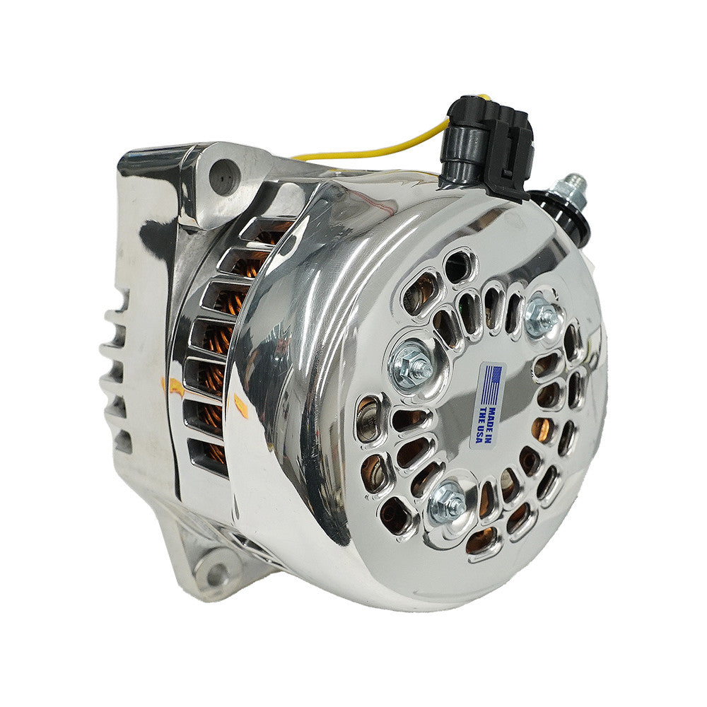 320 AMP Mechman Ford Polished (P101) Alternator