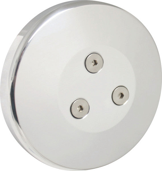 Polished clutch cover  Model 508 compressor  V-groove and multi-groove