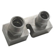 OEM Ford Compressor Block, Fitting Straight  #8 - #10
