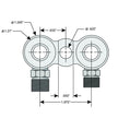GM Vertical Compressor Rear Adapter Block Flat Face