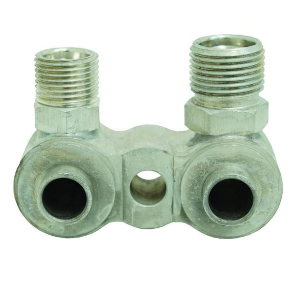 GM Vertical Compressor Rear Adapter Block Flat Face