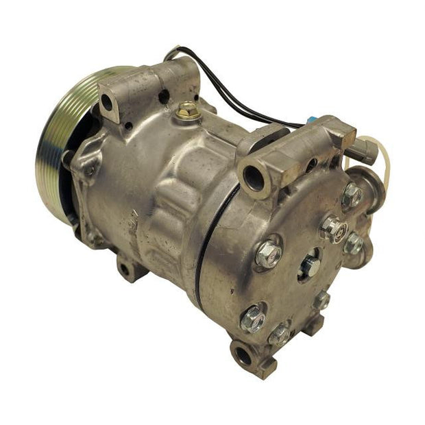 Direct GM Truck-SUV Replacement Compressor with 6-Groove Serpentine Pulley and Standard Finish