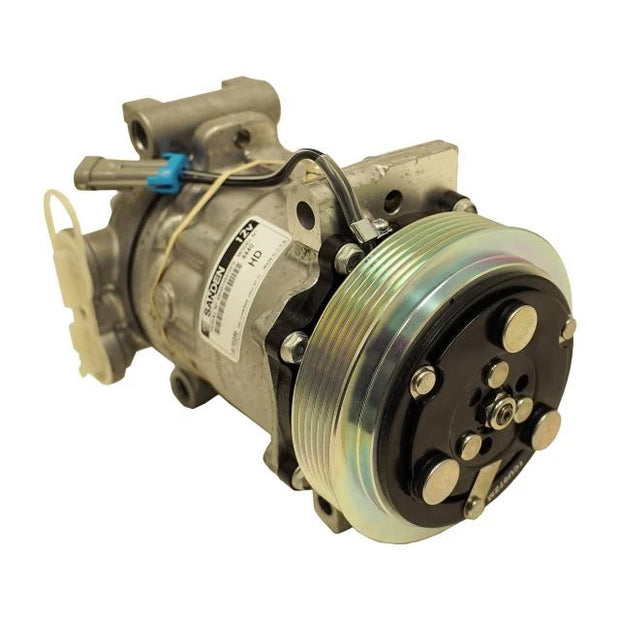 Direct GM Truck-SUV Replacement Compressor with 6-Groove Serpentine Pulley and Standard Finish