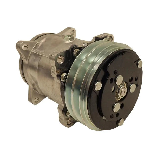 508 Rear Exit Compressor with Double V-Groove Pulley and Standard Finish