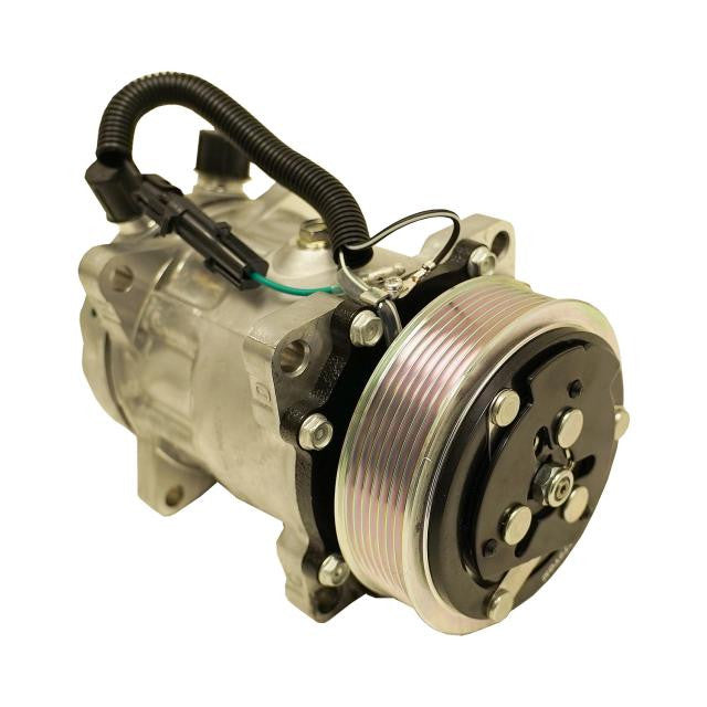 709 Compressor with 7-Groove Serpentine Pulley and Standard Finish