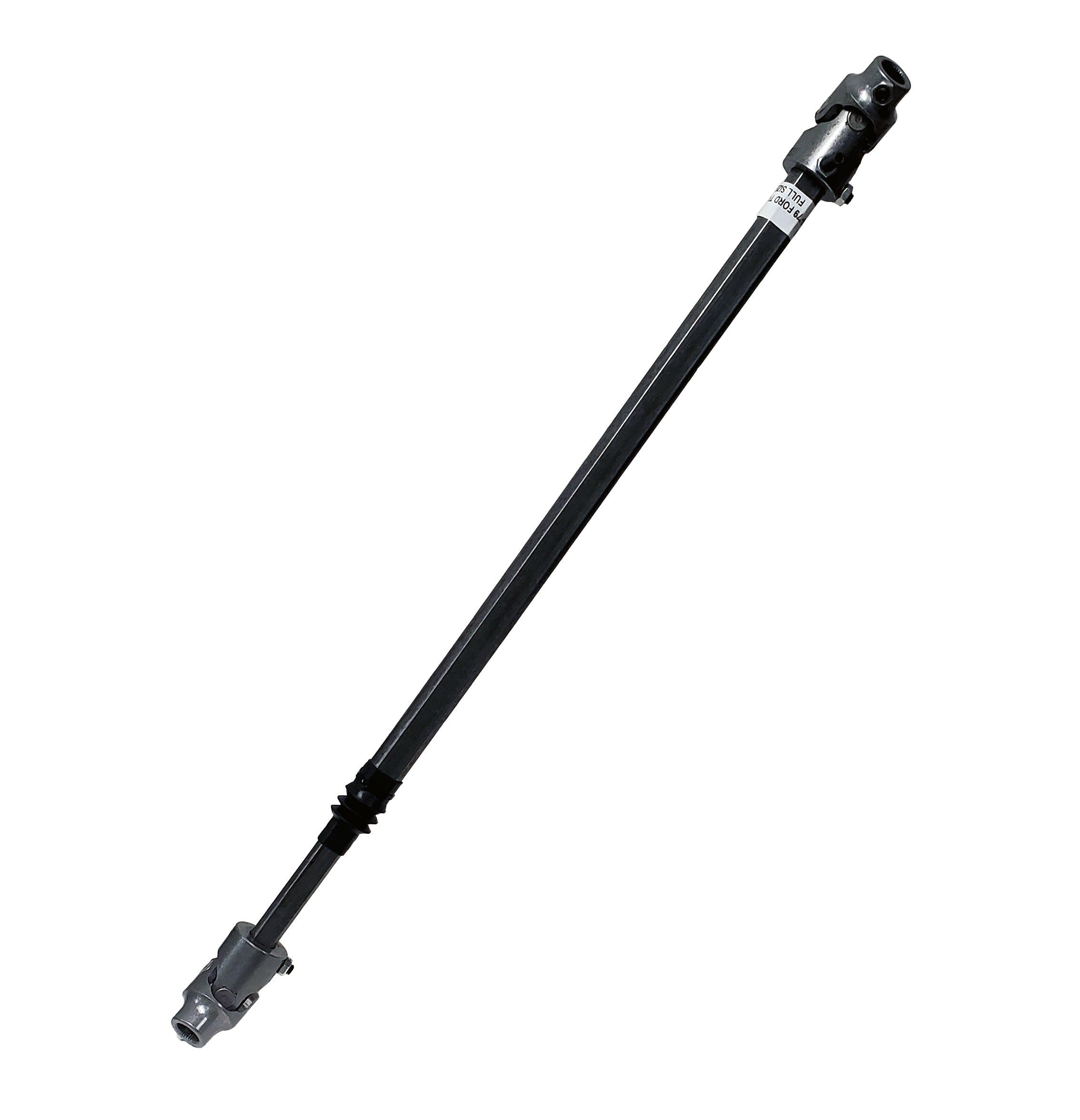 Borgeson - Steering Shaft - P/N: 000820 - Heavy duty telescopic steel steering shaft. For 76-77 Ford Broncos with Borgeson power conversion box.