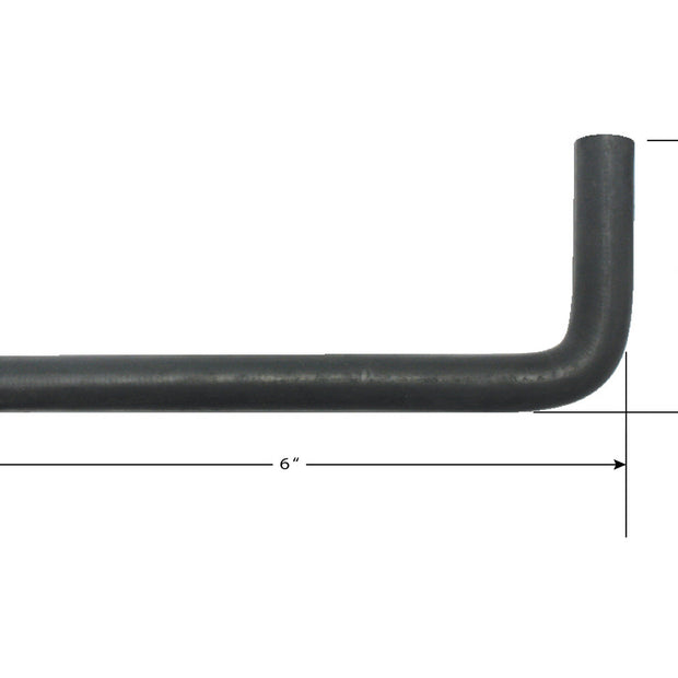 Molded Heater Hose 90 degree hose 5/8 Inch - 4 Inches x 6 Inches long