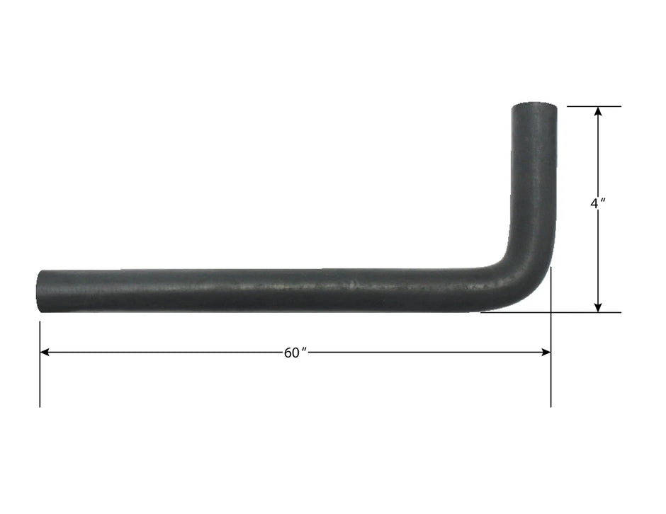 Molded Heater Hose 90 degree hose 5/8 Inch - 4 Inches x 60 Inches long
