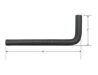 Molded Heater Hose 90 degree hose 5/8 Inch - 4 Inches x 60 Inches long