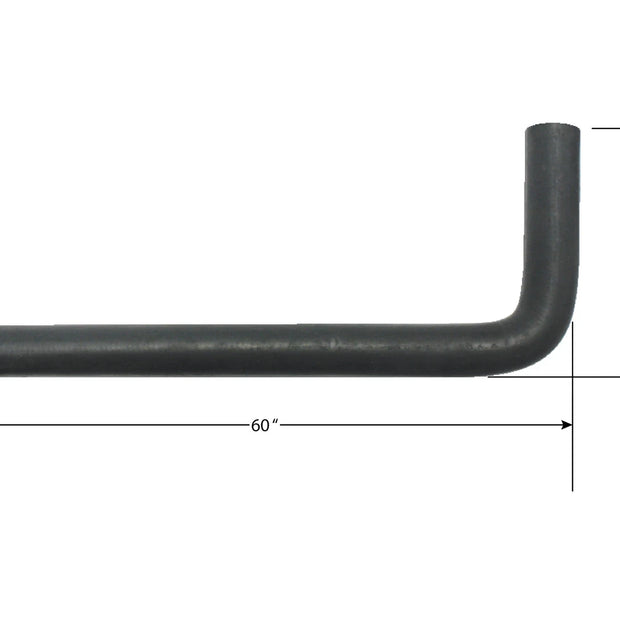 Molded Heater Hose 90 degree hose 5/8 Inch - 4 Inches x 60 Inches long