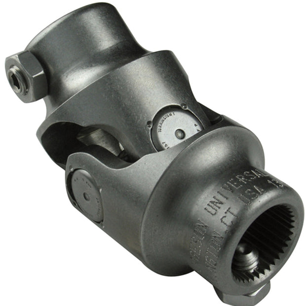 Borgeson - Steering U-Joint - P/N: 114946 - Stainless steel single steering universal joint. Fits 3/4 in. Double-D X 17MM Double-D.