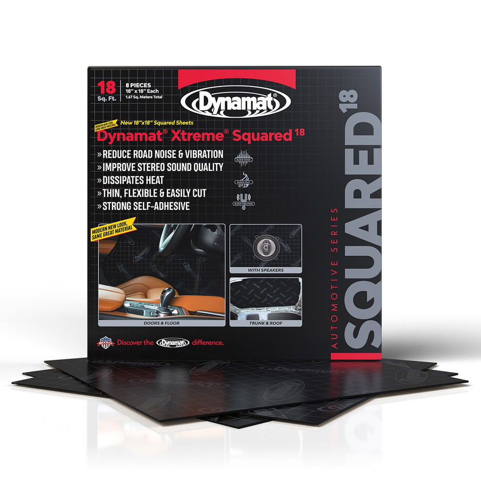Dynamat Xtreme Sound Deadening Car Insulation Squared 18 Pack