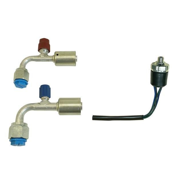 Male Trinary Switch Kit with 90 Degree Compressor Fittings