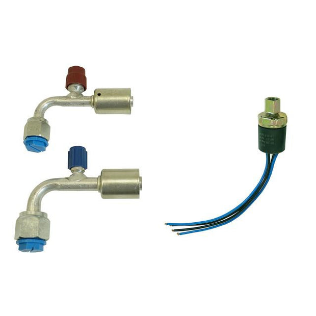 Female Trinary Switch Kit with 90 Degree Compressor Fittings