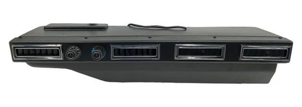 Slimline Cool Only Under Dash Evaporator with Chrome Trim Louvers