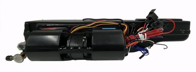 Slimline Cool Only Under Dash Evaporator with Black Louvers