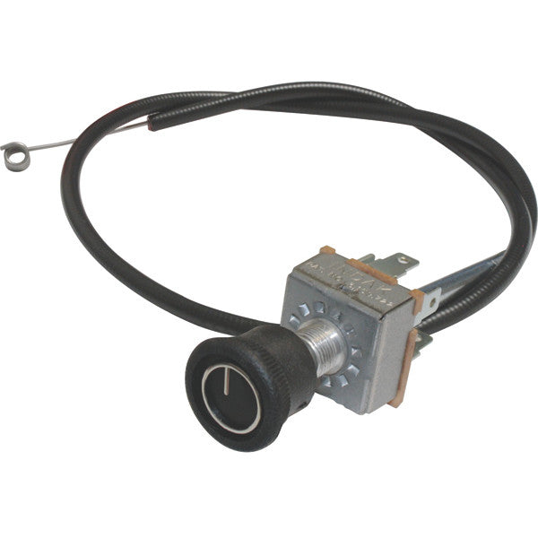 Push/Pull Fan Switch for all Systems with 28 IN. Heater Valve Cable