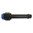 Black Straight Heater Fitting for 5/8-Inch Hose