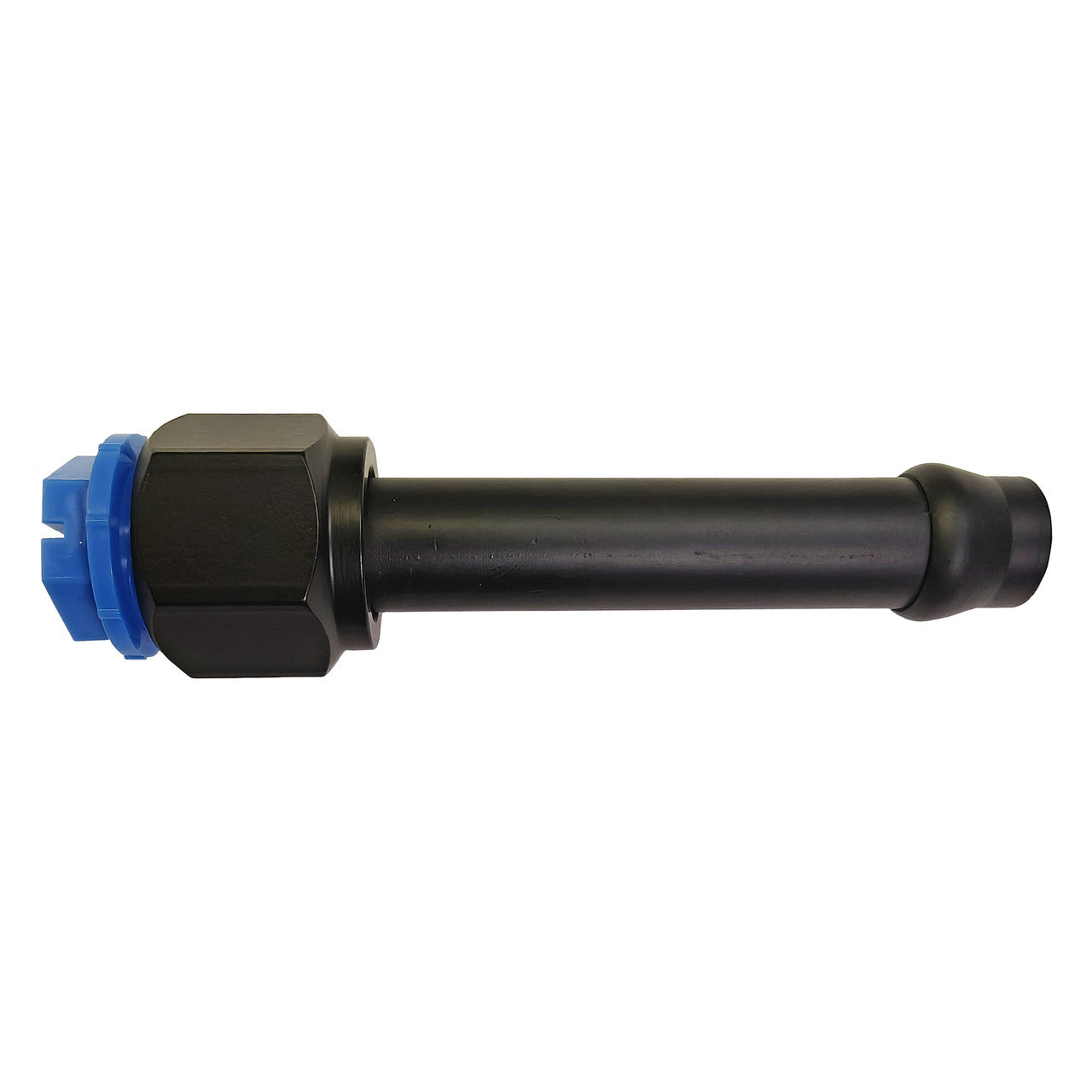 Black Straight Heater Fitting for 5/8-Inch Hose