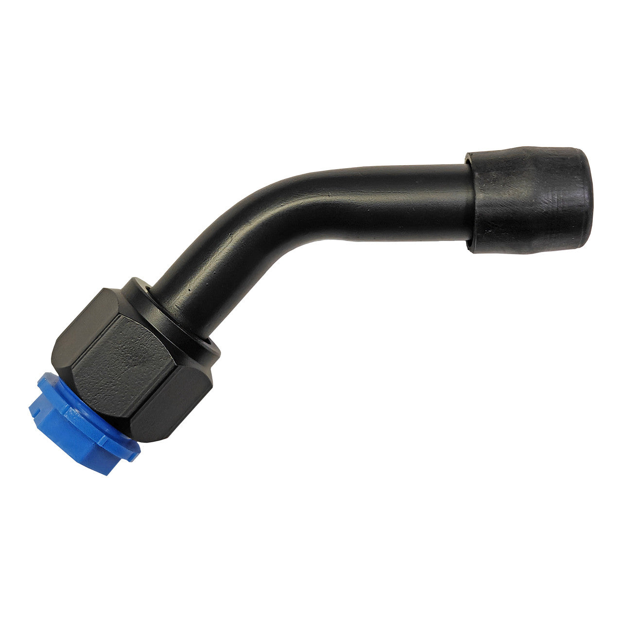 45-Degree O-Ring Black Heater Fitting for 5/8-Inch Hose