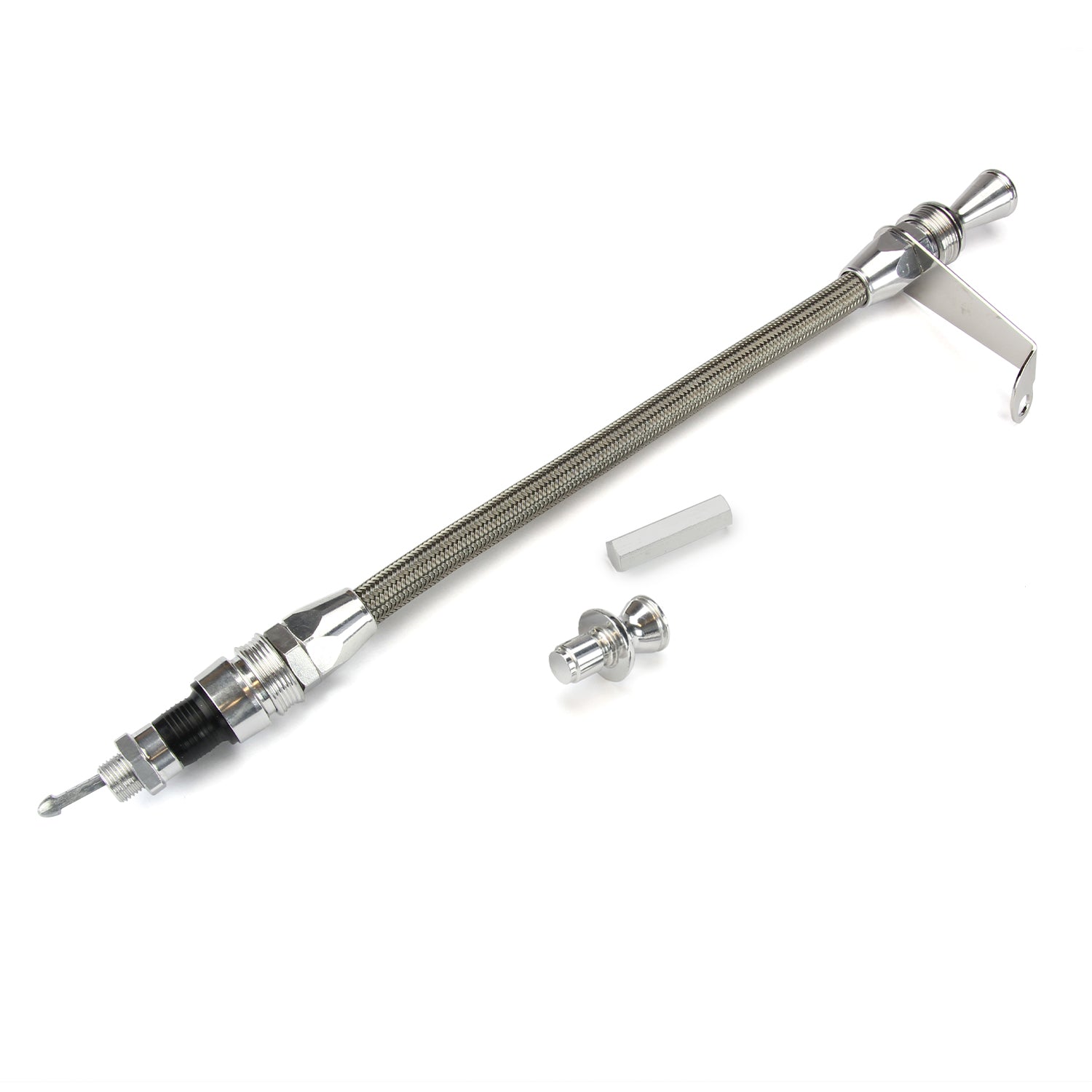ANCHOR-TIGHT LOCKING TRANS MOUNT TRANS DIPSTICK FOR TH-350
