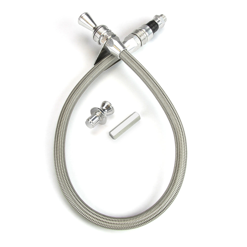 ANCHOR-TIGHT LOCKING FIREWALL MOUNT TRANS DIPSTICK FOR TH-350/400
