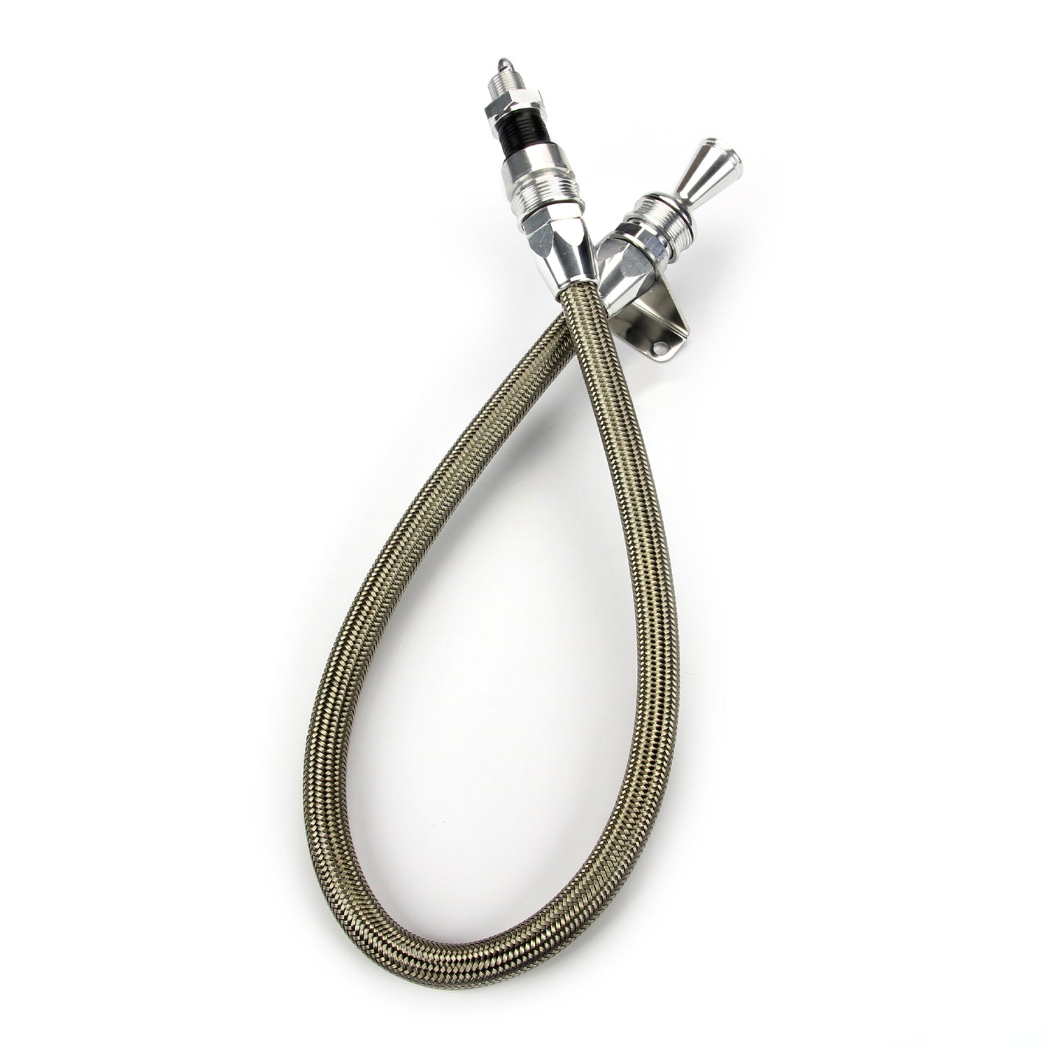 ANCHOR-TIGHT LOCKING FIREWALL MOUNT TRANS DIPSTICK FOR 700-R4