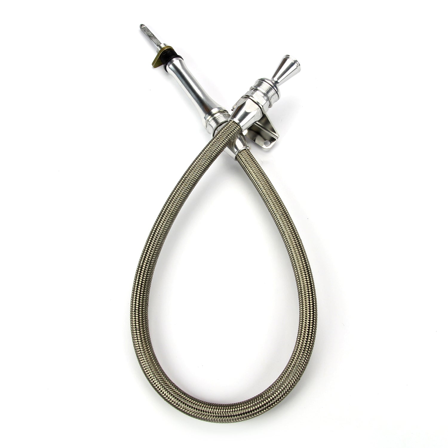 ANCHOR-TIGHT LOCKING FIREWALL MOUNT TRANS DIPSTICK FOR C-4