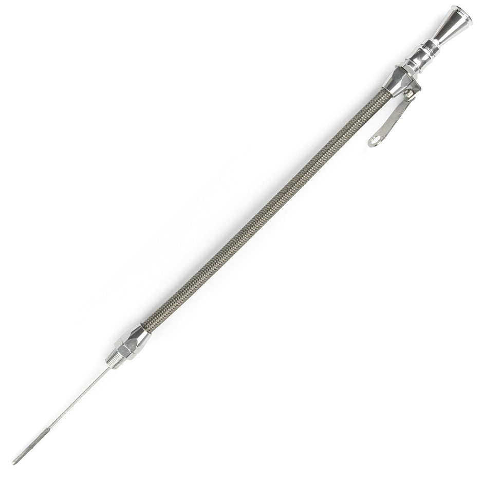 ANCHOR-TIGHT LOCKING STAINLESS ENGINE DIPSTICK UNIVERSAL 1/4" NPT PAN FITTING (GAUGE-TO-FIT)
