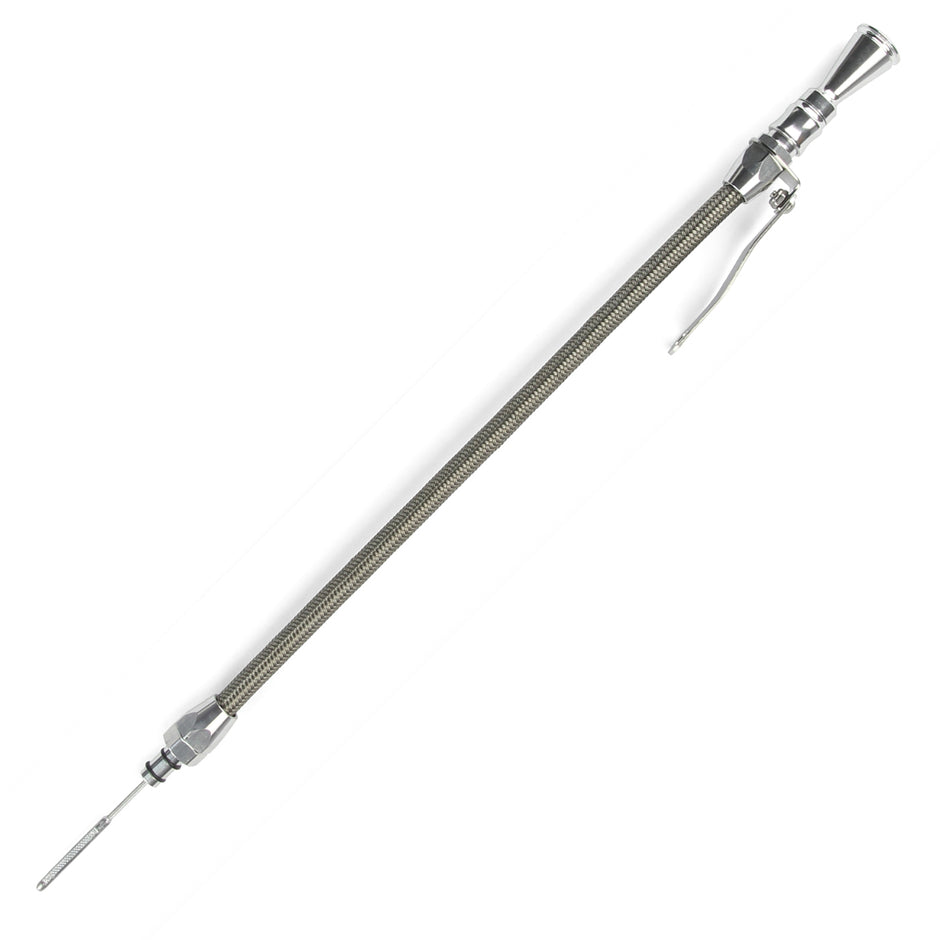 ANCHOR-TIGHT LOCKING STAINLESS ENGINE DIPSTICK 5.7L/6.1L HEMI PUSH INTO PAN PASSENGER'S SIDE/FRONT SUMP CAR PAN