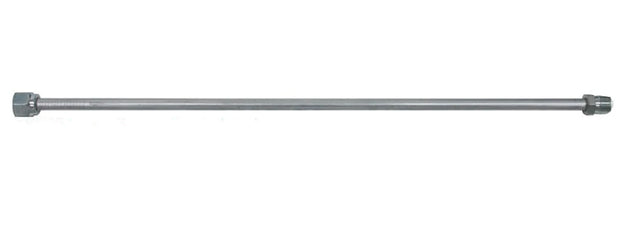Universal Aluminum Refrigerant Line with NO 6 Male-Female Fittings - 12 IN. long