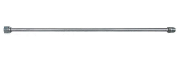 Universal Aluminum Refrigerant Line with NO 6 Male-Female Fittings - 18 IN. long