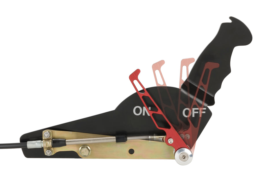 125 AMP SWITCH DIRECT MOUNT INTERIOR BATTERY DISCONNECT LEVER KIT FOR B&M PRO BANDIT, QUARTER PRO, PRECISION