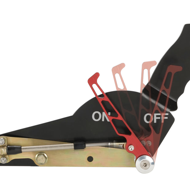 125 AMP SWITCH DIRECT MOUNT INTERIOR BATTERY DISCONNECT LEVER KIT FOR B&M PRO BANDIT, QUARTER PRO, PRECISION