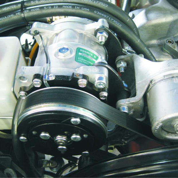 Sanden/R-4 Multi-Groove Conversion Bracket with Adapter Bracket for Tall Valve Covers