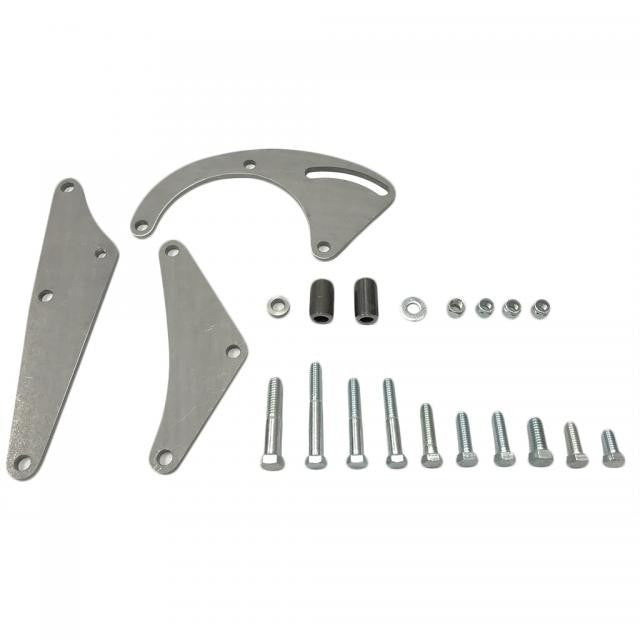 Big Block Chevy with Short Pump Side-Mount Brackets - Compressor Only driver side