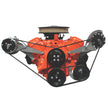 Big Block Chevy with Long Pump Side-Mount Brackets - Compressor Only passenger side