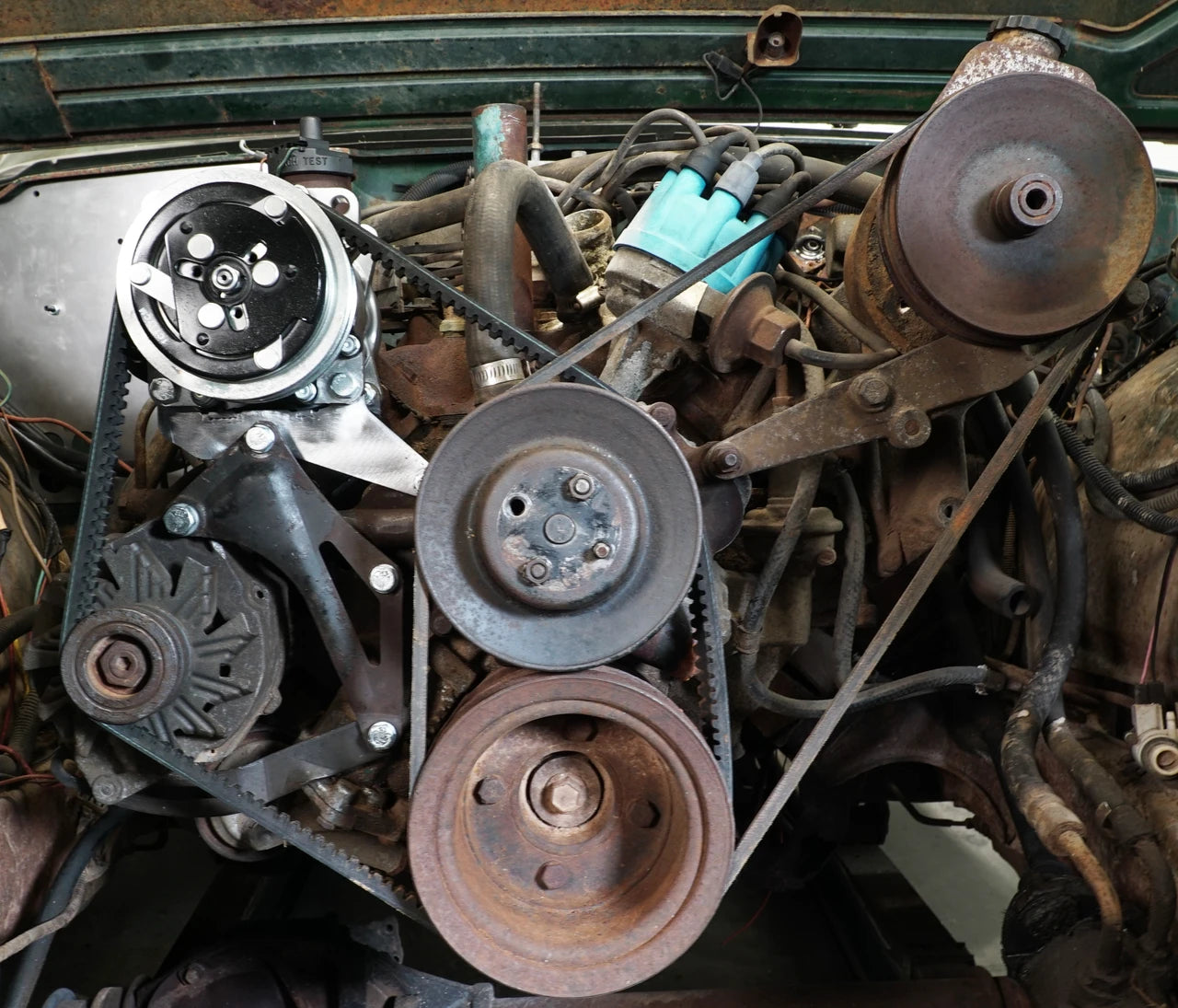 1972-91 AMC V8 Compressor Bracket Kit