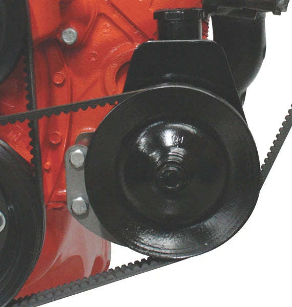 Small Block Low-Mount Power Steering Bracket Short Pump