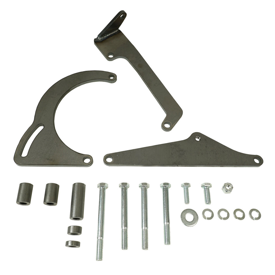 Steel-eez® Side-Mount Bracket Short Pump Alternator Only (driver side with OEM manifolds)